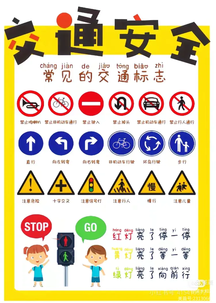 《交通安全.从我做起》